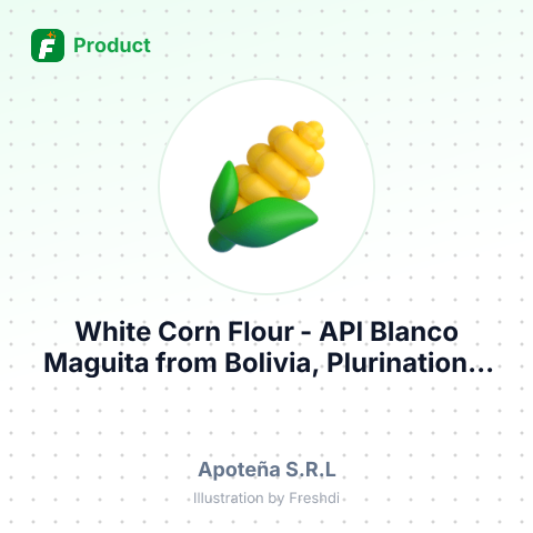 White Corn Flour - API Blanco Maguita – product summary card, no photo uploaded yet