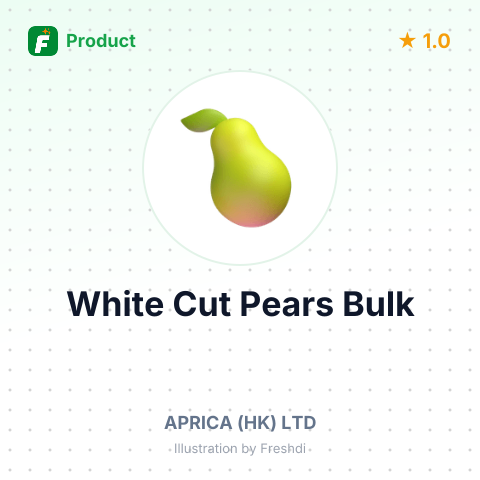 White Cut Pears – summary card, no photo uploaded yet