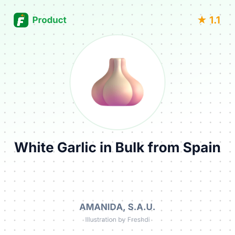 White Garlic in Bulk – summary card, no photo uploaded yet