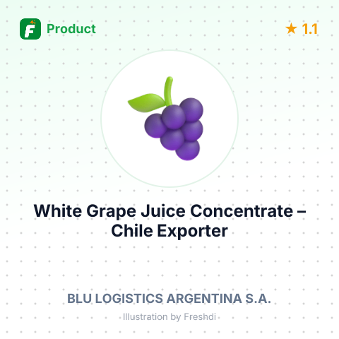 White Grape Juice Concentrate – summary card, no photo uploaded yet