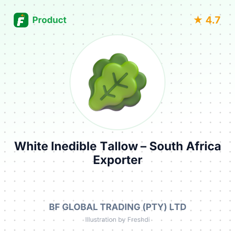 White Inedible Tallow – summary card, no photo uploaded yet
