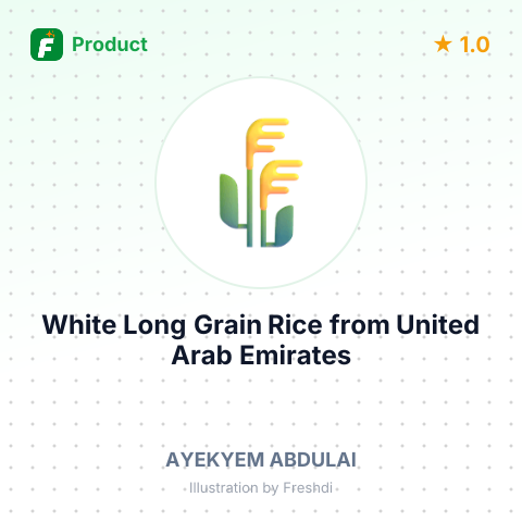 White Long Grain Rice – summary card, no photo uploaded yet