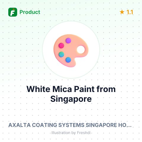 White Mica Paint – summary card, no photo uploaded yet