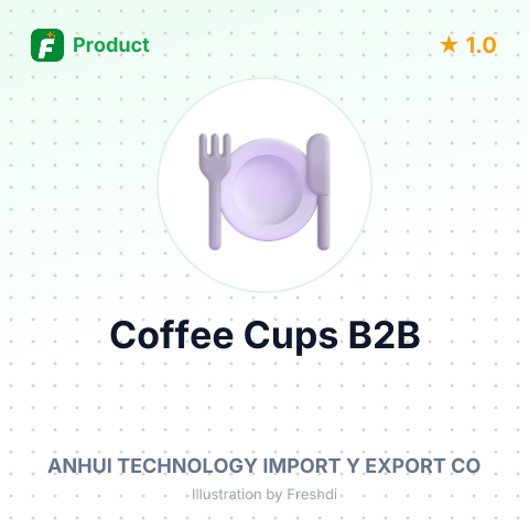White Paper Coffee Cups – summary card, no photo uploaded yet