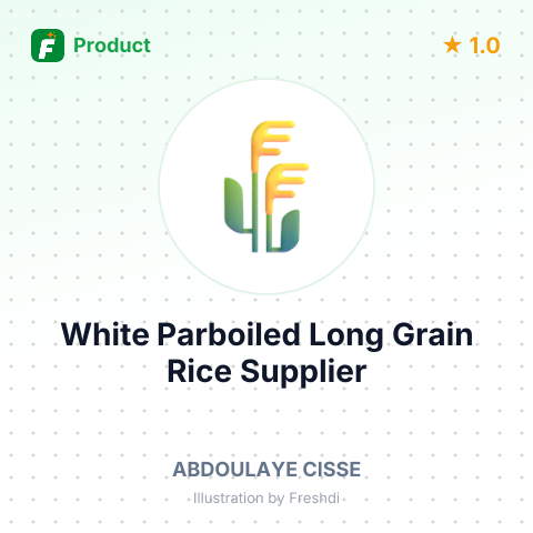 White Parboiled Long Grain Rice – summary card, no photo uploaded yet