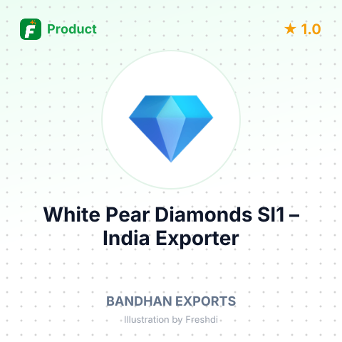 White Pear Diamonds SI1 – summary card, no photo uploaded yet