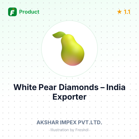 White Pear Diamonds – summary card, no photo uploaded yet