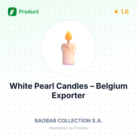 White Pearl Candles – summary card, no photo uploaded yet