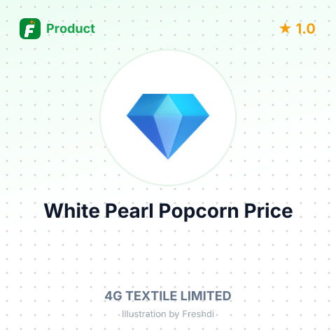 White Pearl Popcorn – summary card, no photo uploaded yet