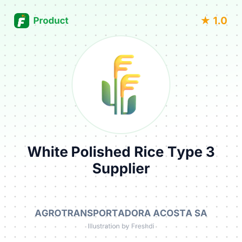 White Polished Rice Type 3 – summary card, no photo uploaded yet