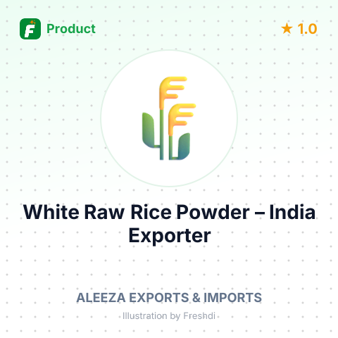White Raw Rice Powder – summary card, no photo uploaded yet