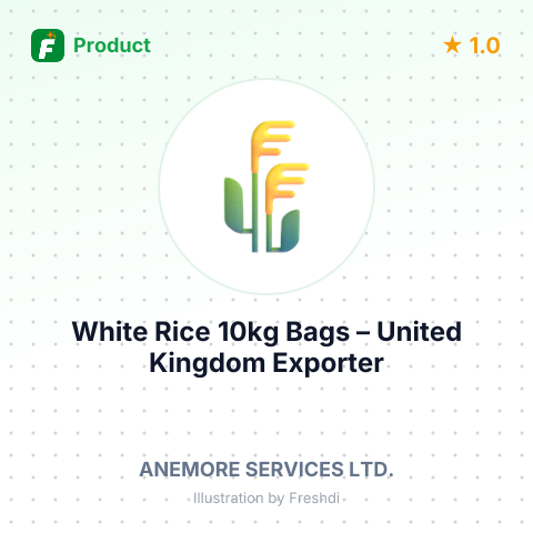 White Rice 10kg Bags – summary card, no photo uploaded yet