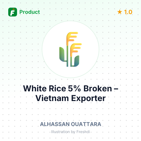White Rice 5% Broken – summary card, no photo uploaded yet