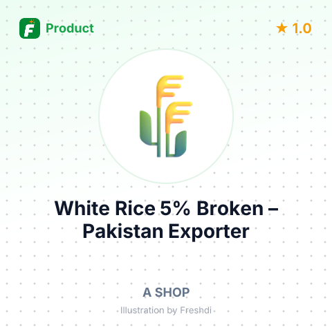 White Rice 5% Broken – summary card, no photo uploaded yet