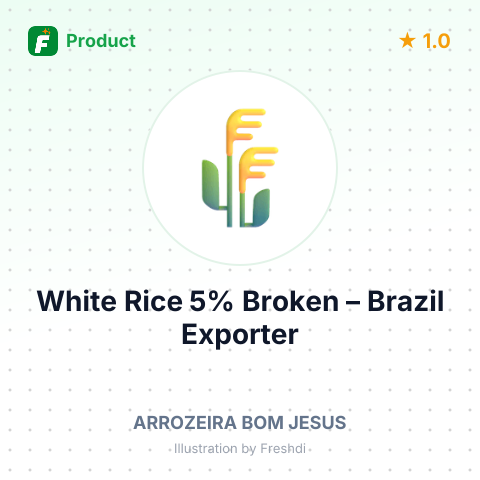 White Rice 5% Broken – summary card, no photo uploaded yet