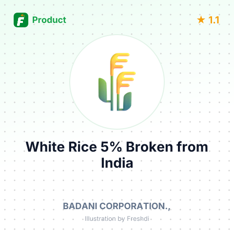 White Rice 5% Broken – summary card, no photo uploaded yet