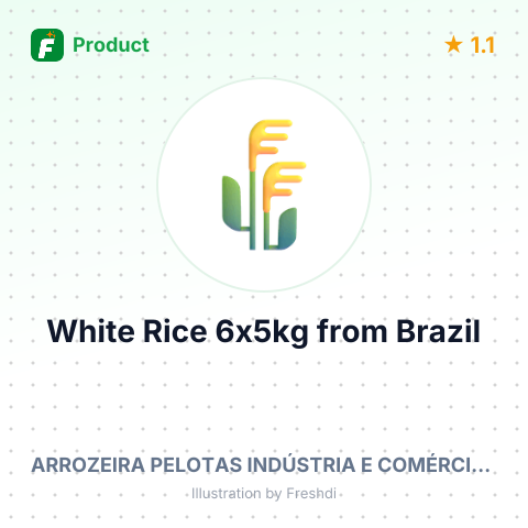 White Rice 6x5kg – summary card, no photo uploaded yet