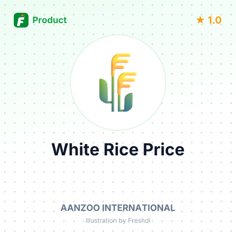 White Rice – summary card, no photo uploaded yet