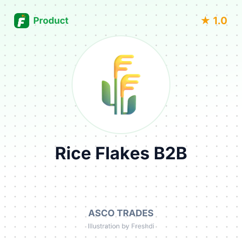 White Rice Flakes – summary card, no photo uploaded yet