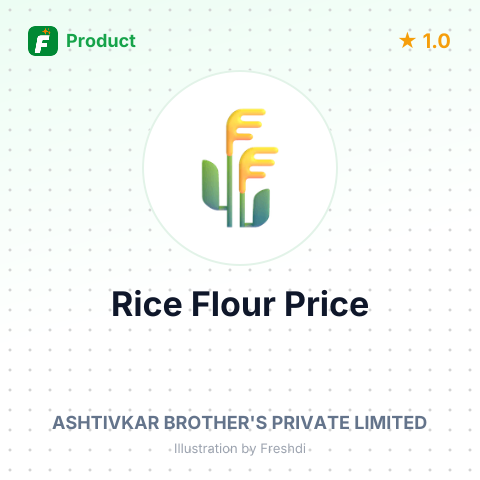 White Rice Flour – summary card, no photo uploaded yet