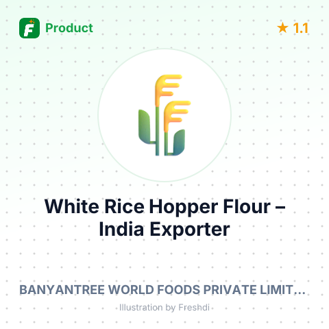 White Rice Hopper Flour – summary card, no photo uploaded yet