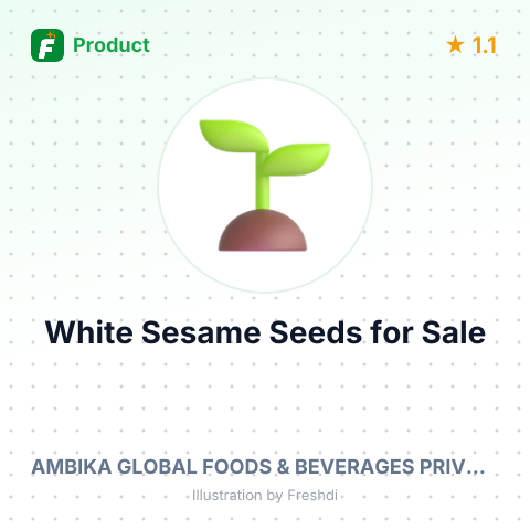 White Sesame Seeds – summary card, no photo uploaded yet