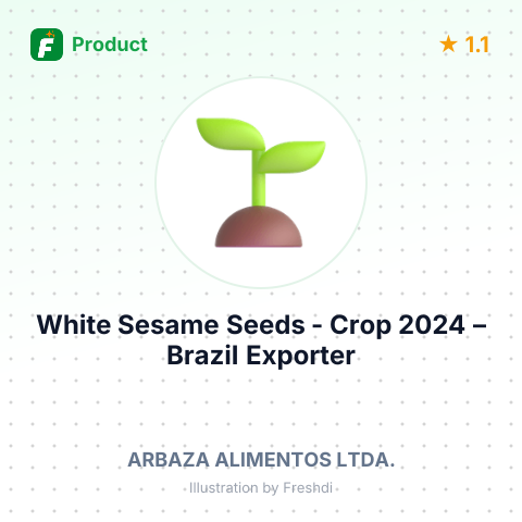 White Sesame Seeds - Crop 2024 – summary card, no photo uploaded yet