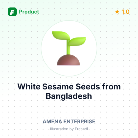 White Sesame Seeds – summary card, no photo uploaded yet