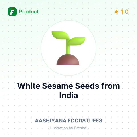 White Sesame Seeds – summary card, no photo uploaded yet