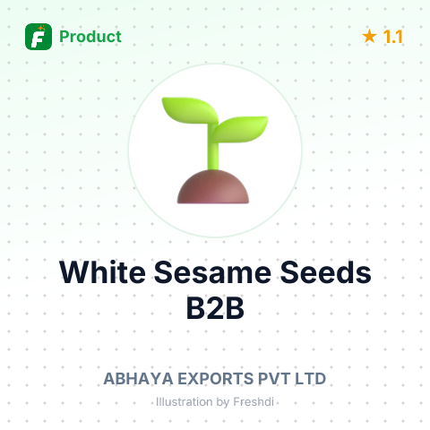 White Sesame Seeds – summary card, no photo uploaded yet