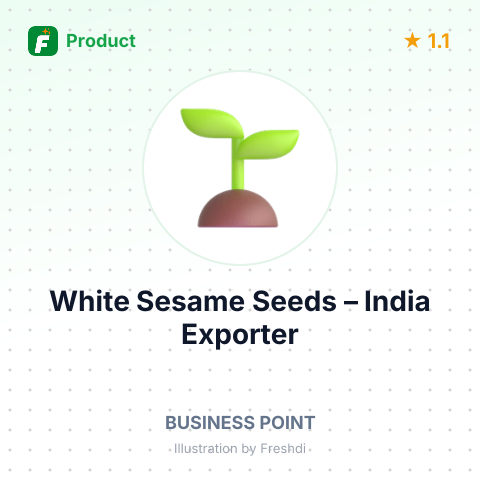White Sesame Seeds – summary card, no photo uploaded yet