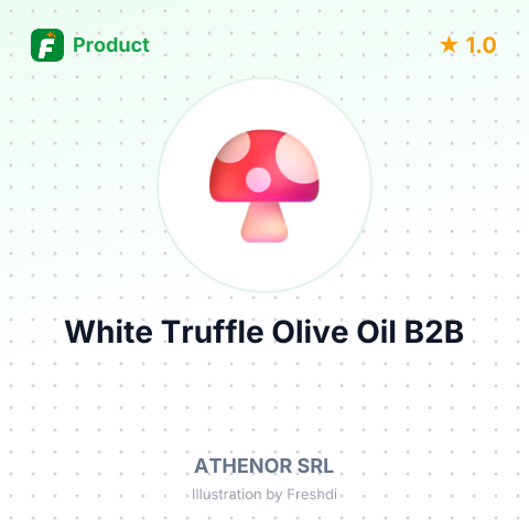 White Truffle Extra Virgin Olive Oil – summary card, no photo uploaded yet