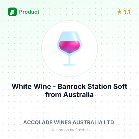 White Wine - Banrock Station Soft – summary card, no photo uploaded yet
