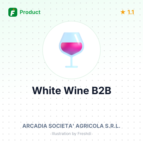 White Wine Pinot Bianco Friuli DOC – summary card, no photo uploaded yet