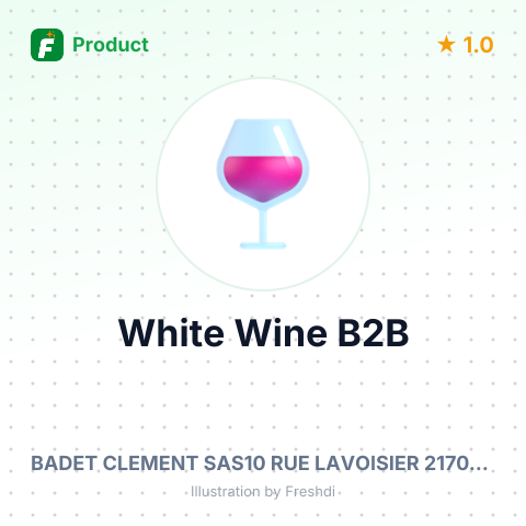 White Wine from the European Union with PGI Certification – summary card, no photo uploaded yet