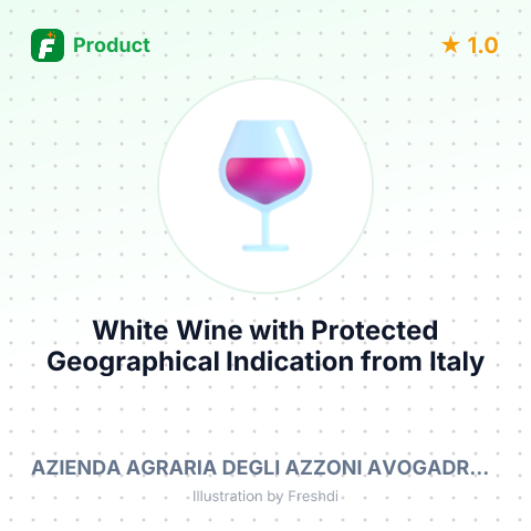 White Wine with Protected Geographical Indication – summary card, no photo uploaded yet