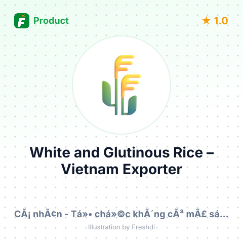 White and Glutinous Rice – summary card, no photo uploaded yet