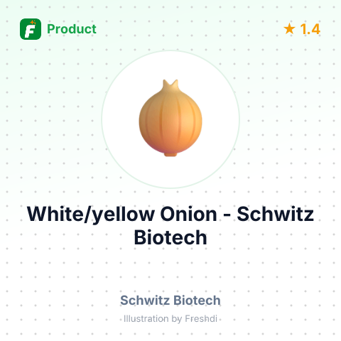White/yellow Onion – summary card, no photo uploaded yet