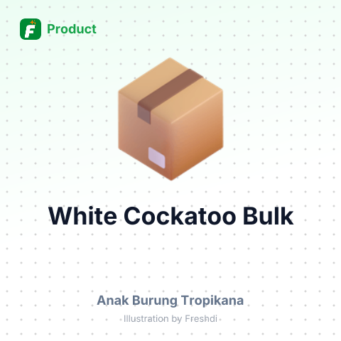 White-cockatoo (Cacatua alba) – summary card, no photo uploaded yet