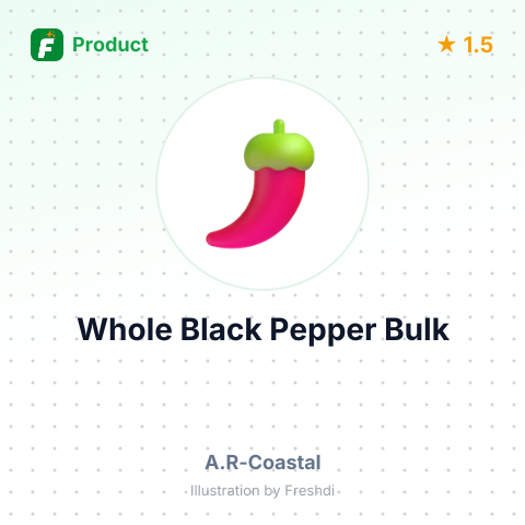 Whole Black Pepper – summary card, no photo uploaded yet