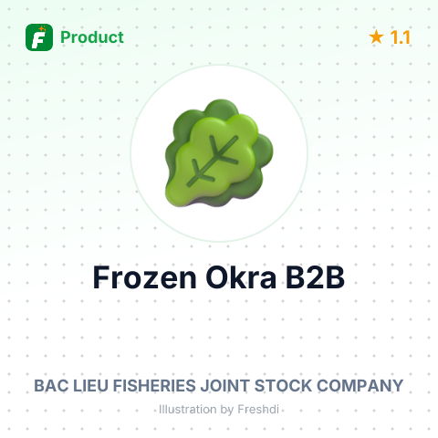 Whole Boiled Frozen Okra – summary card, no photo uploaded yet