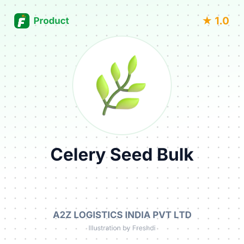 Whole Celery Seed from India – summary card, no photo uploaded yet