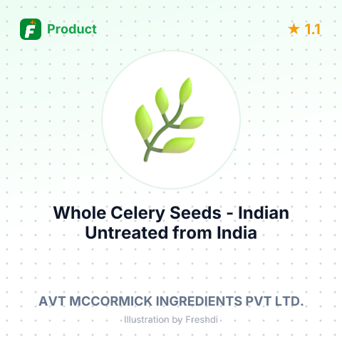 Whole Celery Seeds - Indian Untreated – summary card, no photo uploaded yet