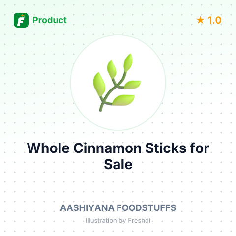 Whole Cinnamon Sticks – summary card, no photo uploaded yet