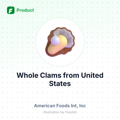 Whole Clams – summary card, no photo uploaded yet