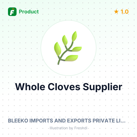 Whole Cloves – summary card, no photo uploaded yet