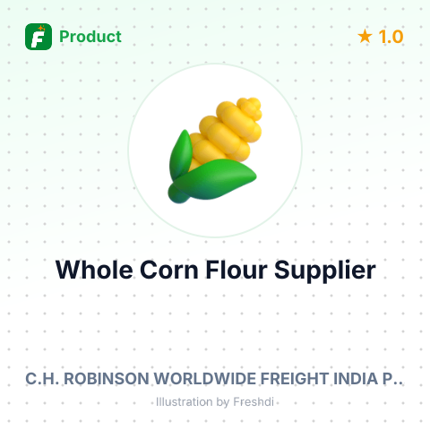 Whole Corn Flour – summary card, no photo uploaded yet