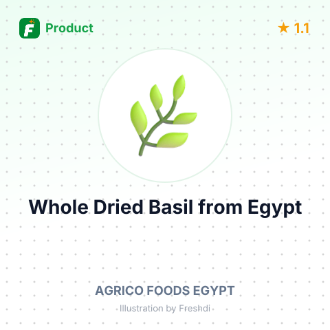 Whole Dried Basil – summary card, no photo uploaded yet