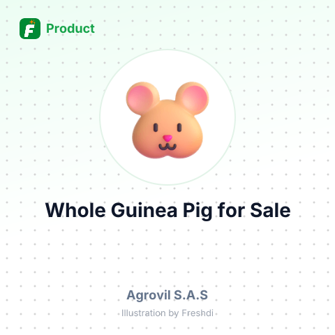 Whole Eviscerated Cuy (Guinea Pig) – summary card, no photo uploaded yet