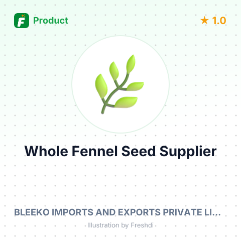 Whole Fennel Seed – summary card, no photo uploaded yet